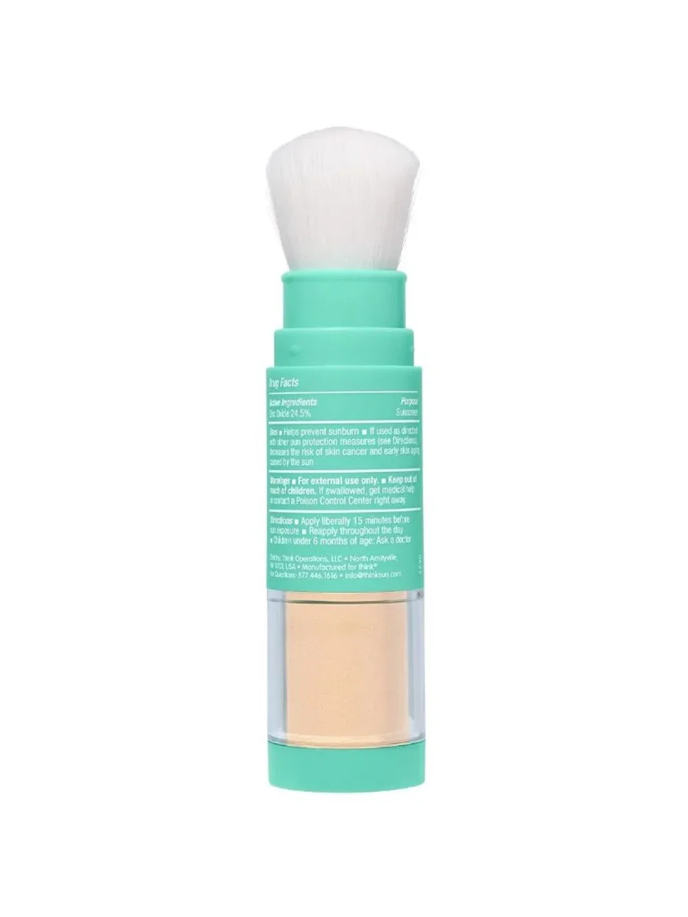 Thinkkids Brush-On Sun Shield Powder Sunscreen SPF 30 Broad-Spectrum UVA/UVB